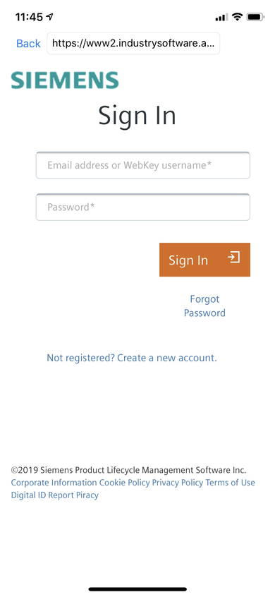 iOS WebKey screenshot